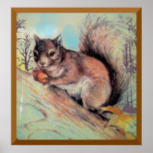 Squirrel  Poster