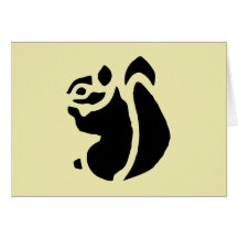 Squirrel Rodent Greeting Card