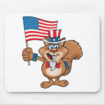 Squirrel Sam mousepads