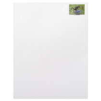 Squirrel Sitting on a Teapot Letterhead Design