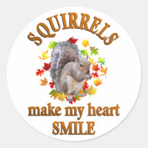 SQUIRREL SMILES STICKERS