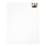 Squirrel Wearing Santa Hat Letterhead Design