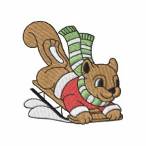 Squirrel with sled