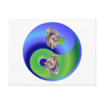 Squirrel Yin Yang Postcards