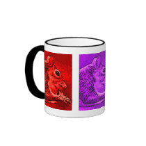 "Squirrelhol"  jeweltones Mug
