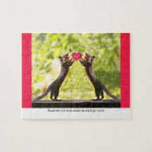 Squirrels in Love Jigsaw Puzzles