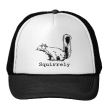 Squirrely Trucker Hats