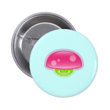 Squishies Pink Mushy Button
