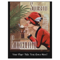 Squisito Cioccolato Italian Chocolate Woman in Red