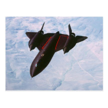 SR-71 Blackbird Postcard