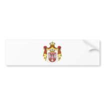 Srbija Grb / Serbian Coat of Arms Bumper Stickers