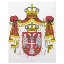 Srbija Grb -  Veliki / Serbian Coat of Arms - Big Letterhead Template