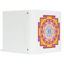 Sri Chakra Goddess Shri Lalitha Tripura Sundari 3 Ring Binders