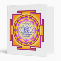 Sri Chakra Goddess Shri Lalitha Tripura Sundari 3 Ring Binders