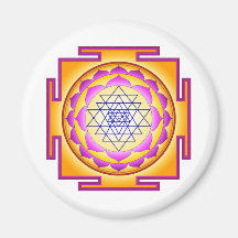 Sri Chakra Goddess Shri Lalitha Tripura Sundari Magnets