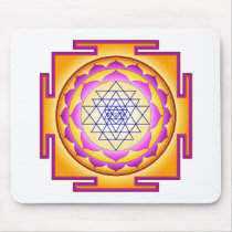 Sri Chakra Goddess Shri Lalitha Tripura Sundari Mouse Pad