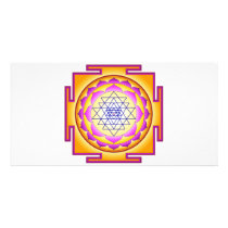 Sri Chakra Goddess Shri Lalitha Tripura Sundari Customized Photo Card