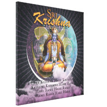SRI KRISHNA - Printed Canvas Stretched Canvas Print