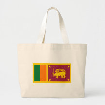 Sri Lanka Flag Canvas Bag
