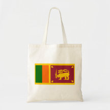 Sri Lanka Flag Canvas Bags