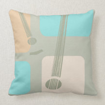 Srings Attached Throw Pillow