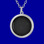 ss145 BLACK NIGHT STARS SKY SPACE BACKGROUNDS TEMP necklaces