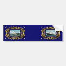 SS Constitution Vintage Ocean Liner Bumper Sticker