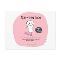 SSPG64-Guilt-Free Food Sweet and Sour Puss Postcards