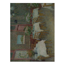 ?sszefoglal? Description Interior of a restaurant Postcard