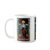 St Agnes of Rome, holding lamb and palm leaf Coffee Mug