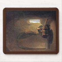 St. Anastasius By Rembrandt-Kopist (Best Quality) Mousepads