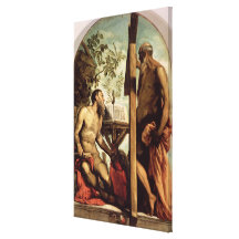 St. Andrew and St. Jerome Gallery Wrapped Canvas