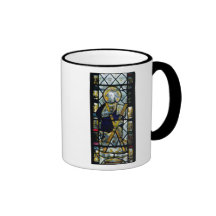 St. Andrew with Saltire Cross, British Coffee Mug