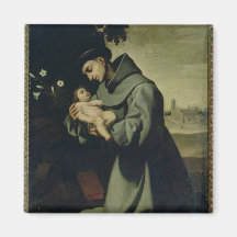 St Anthony de Padoue Aimants Pour Réfrigérateur