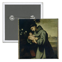 St. Anthony of Padua Buttons