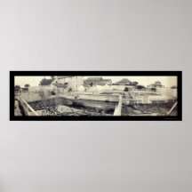 St Augustine Alligator Photo 1910 Posters