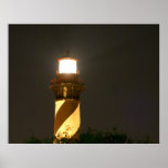 St. Augustine at Night Poster