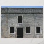 St Augustine Fort Windows Full Color Flyer