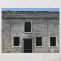 St Augustine Fort Windows Full Color Flyer
