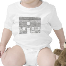 St Augustine Fort Windows Line Drawing Shirt