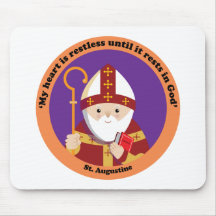 St. Augustine of Hippo Mouse Pad