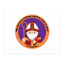 St. Augustine of Hippo Postcard