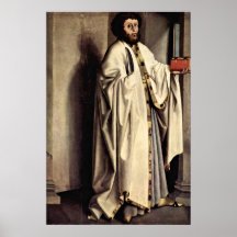 St. Bartholomew by Konrad Witz Print