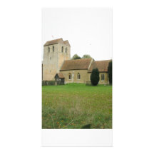 St Bartholomew church, Fingest, Buckinghamshire Photo Card