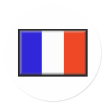 St. Barts Flag Stickers
