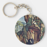 St. Benedict In Prayer By Meister Von Meßkirch (Be Key Chains