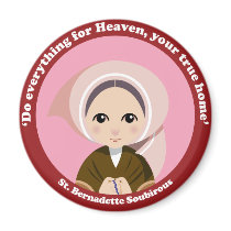 St. Bernadette Soubirous Fridge Magnets