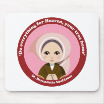 St. Bernadette Soubirous Mousepad