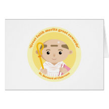 St. Bernard of Clairvaux Greeting Cards