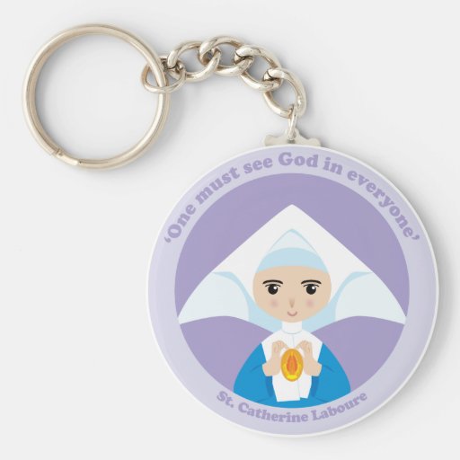 St. Catherine Laboure Key Chain